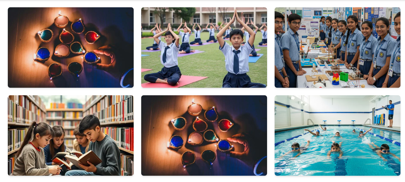 Photo Gallery for School Activities
