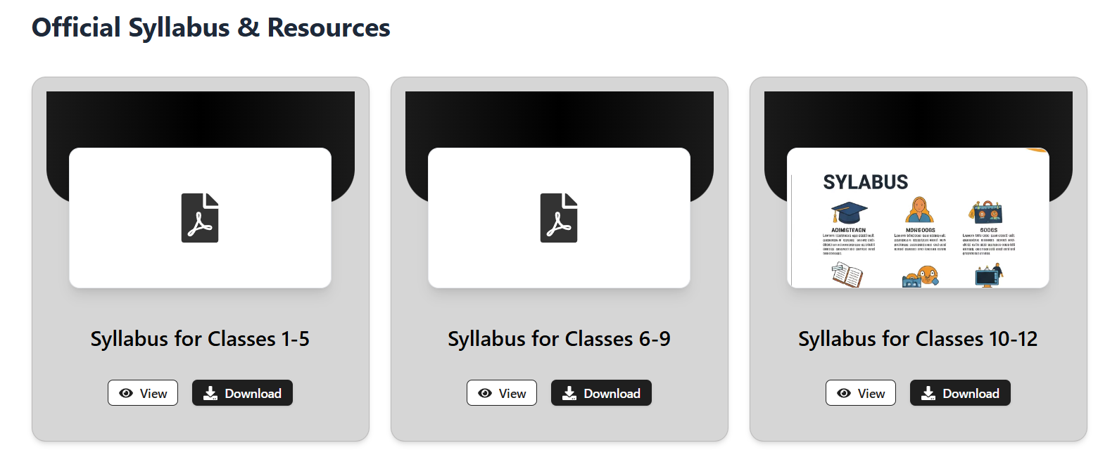 Present Your Syllabus Clearly