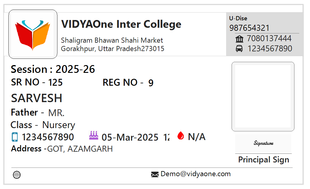 ID Card Format V