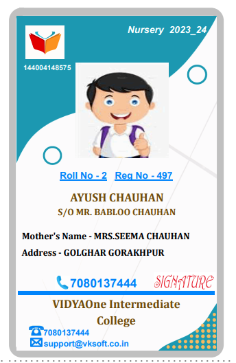 ID Card Format XV