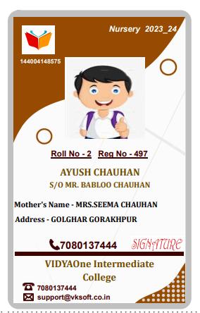ID Card Format XVI
